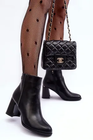 Heel boots Step in style