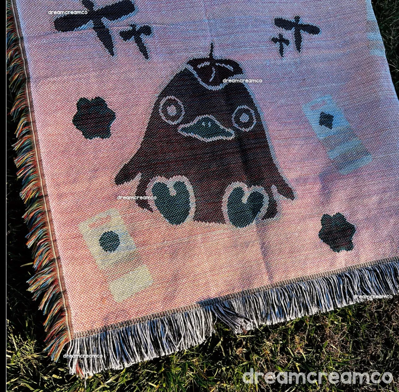 Holiday Spirits Woven Tapestry Blanket