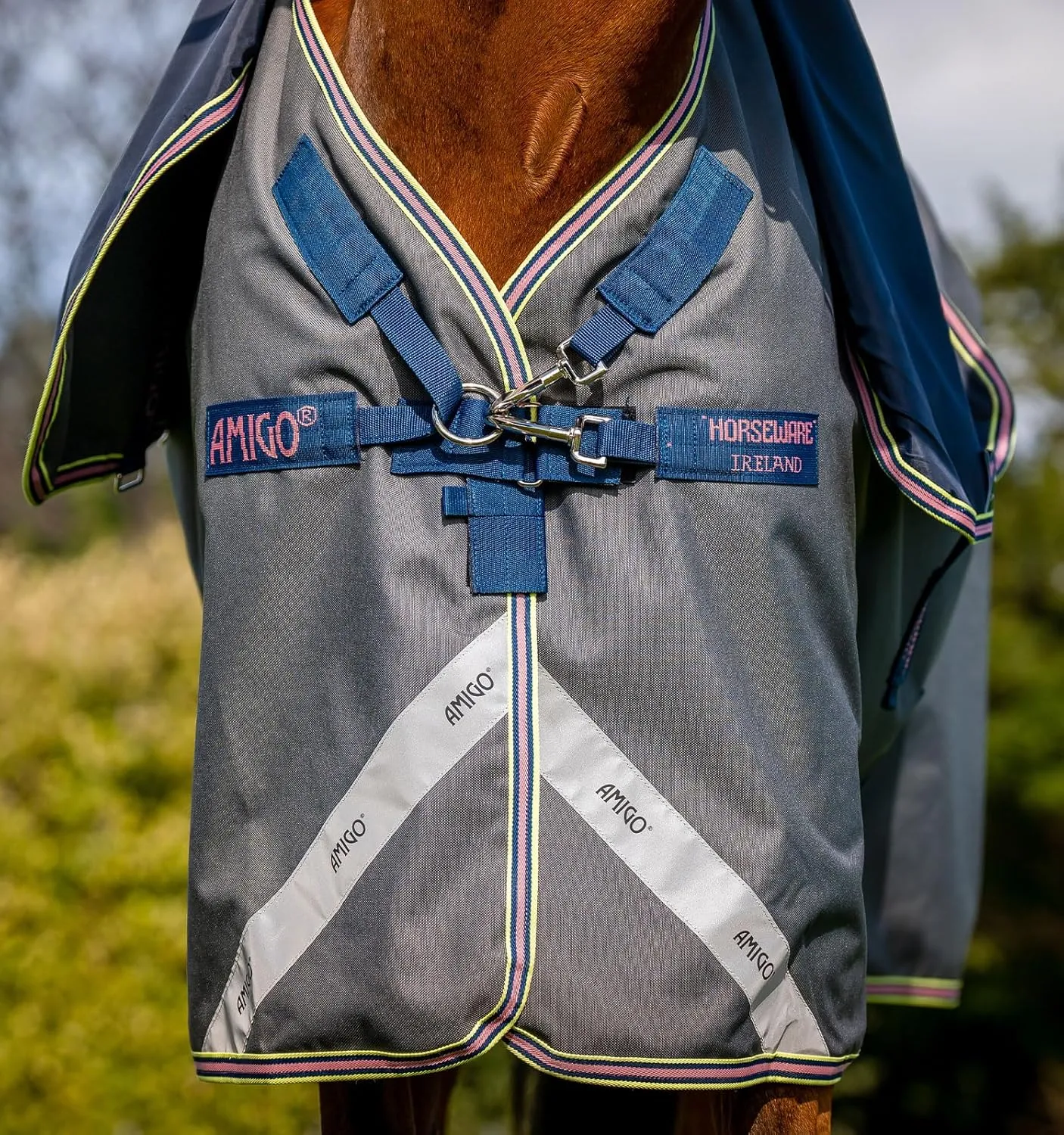 Horseware® Amigo® Bravo 12 Plus Turnout Horse Blanket (0g Light)