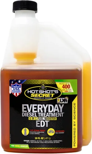 Hot Shot's Secret Everyday Diesel Treatment 16 Ounce Squeeze Bottle (HSSEDT16ZS)