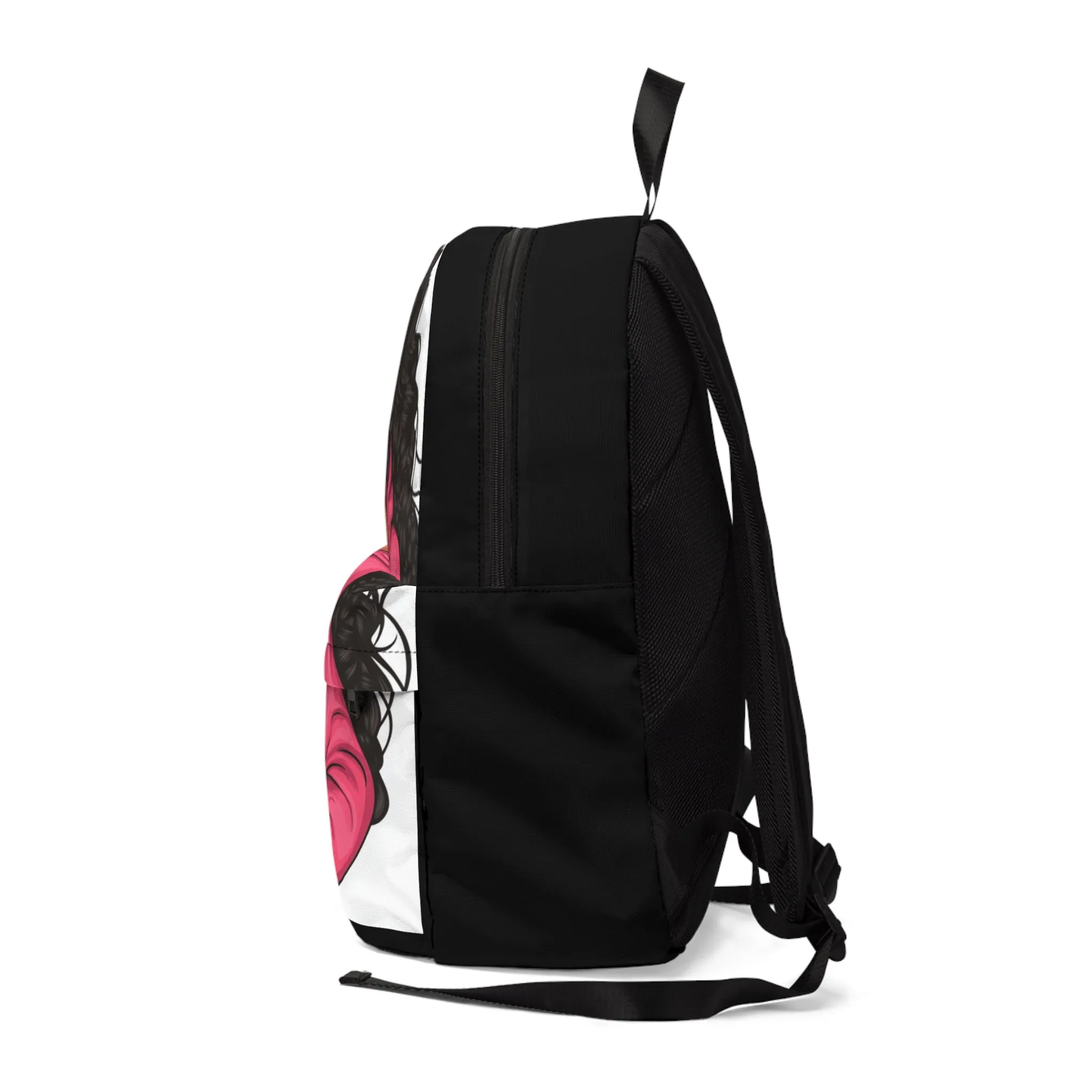 I Ball Too.2 Unisex (Black) Classic Basketball Backpack for Sports Lovers