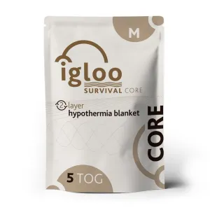 Igloo Core Hypothermia Blanket - Medium - Coyote Brown