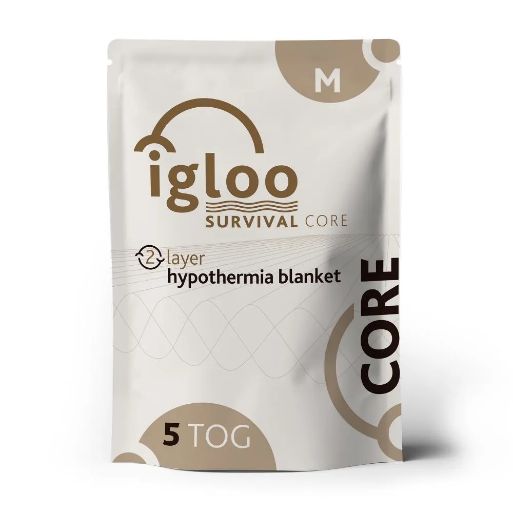 Igloo Core Hypothermia Blanket - Medium - Coyote Brown
