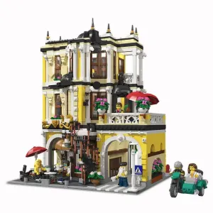 JIE STAR 89124 Tea Shop 2985pcs