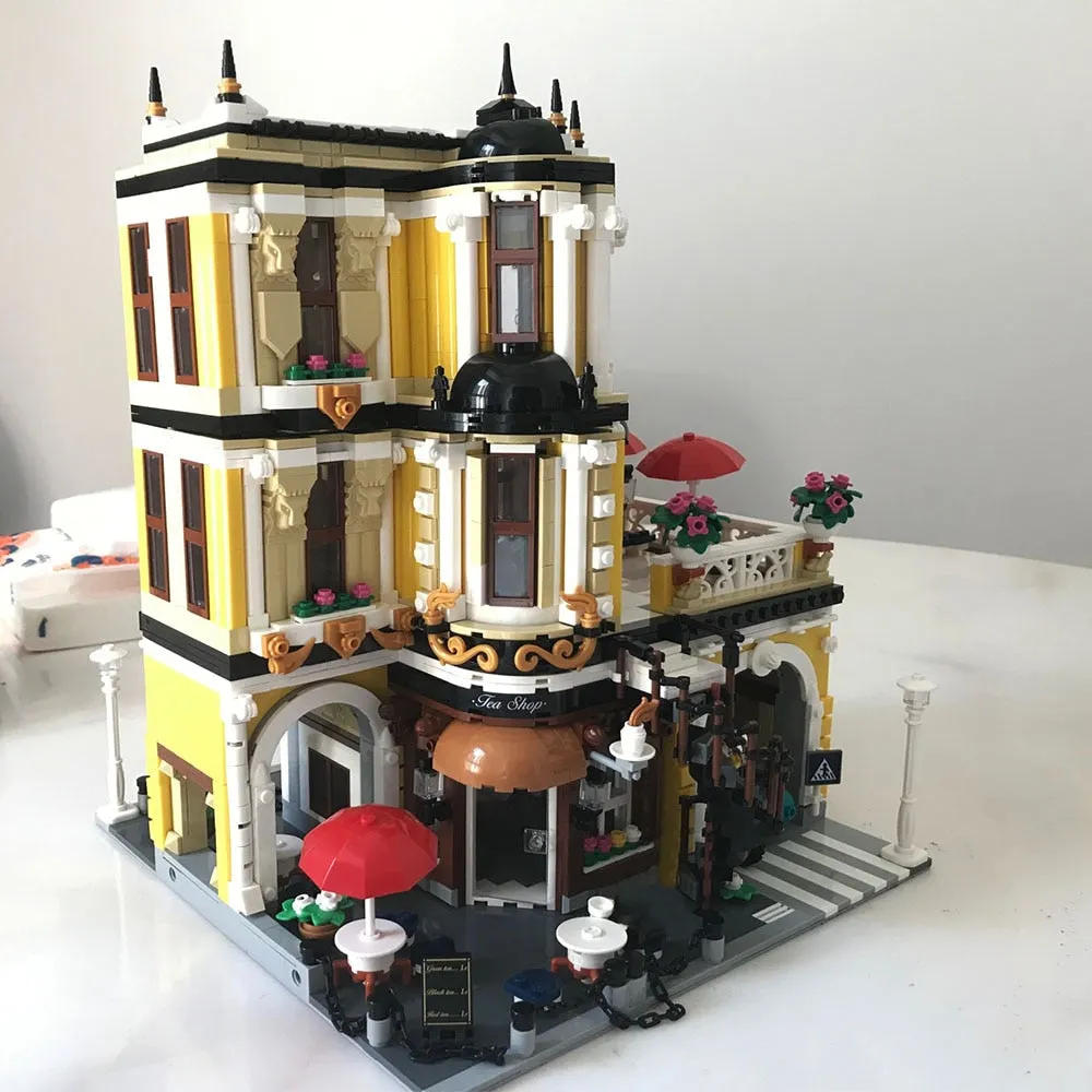 JIE STAR 89124 Tea Shop 2985pcs