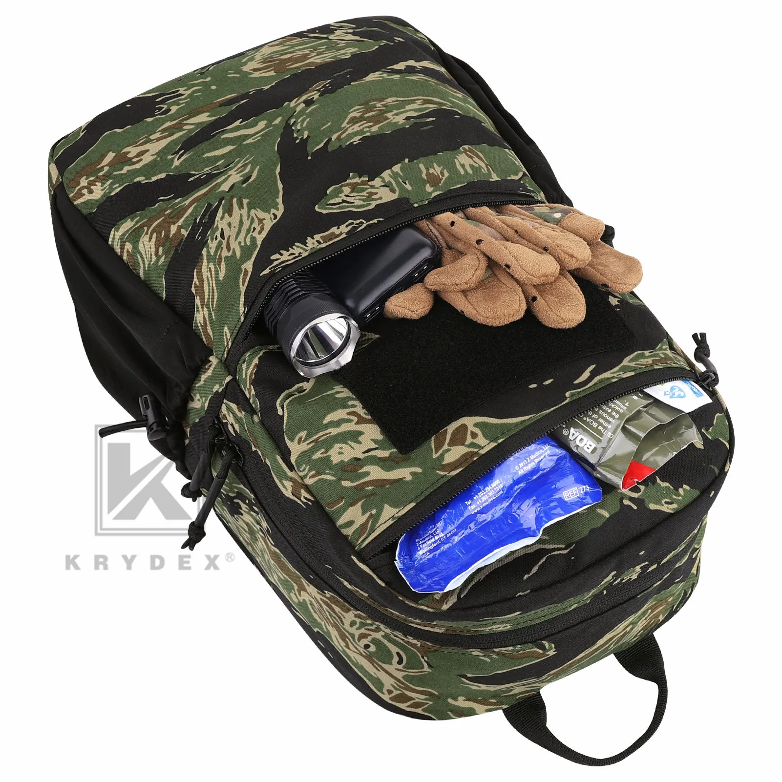 KRYDEX 14L Tactical Daypack Outdoor EDC Backpack Travel Lightweight Waterproof