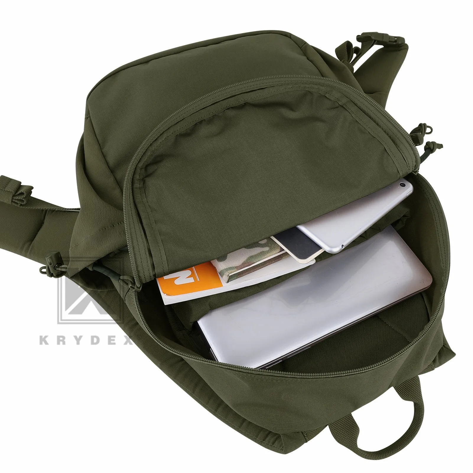 KRYDEX 14L Tactical Daypack Outdoor EDC Backpack Travel Lightweight Waterproof