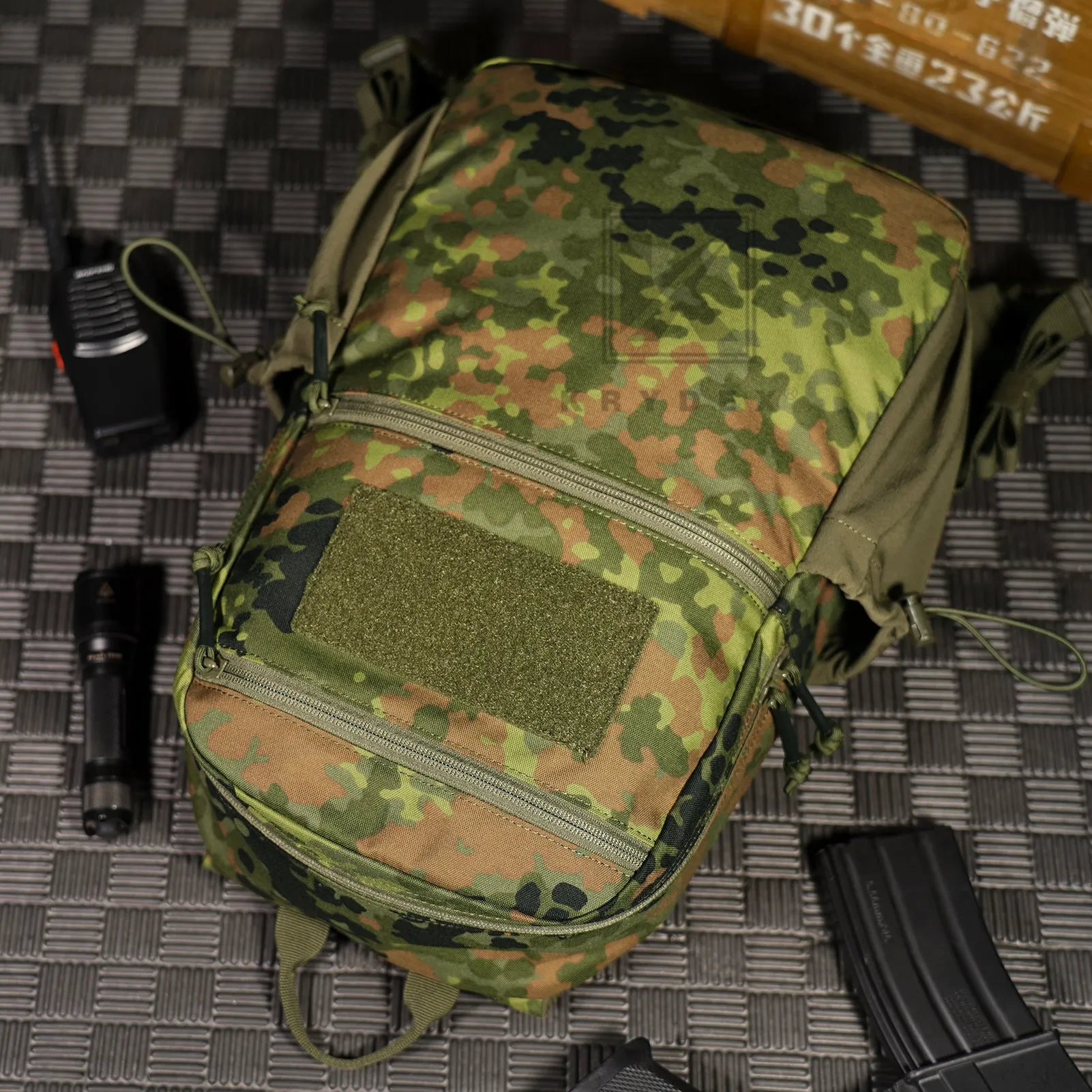 KRYDEX 14L Tactical Daypack Outdoor EDC Backpack Travel Lightweight Waterproof