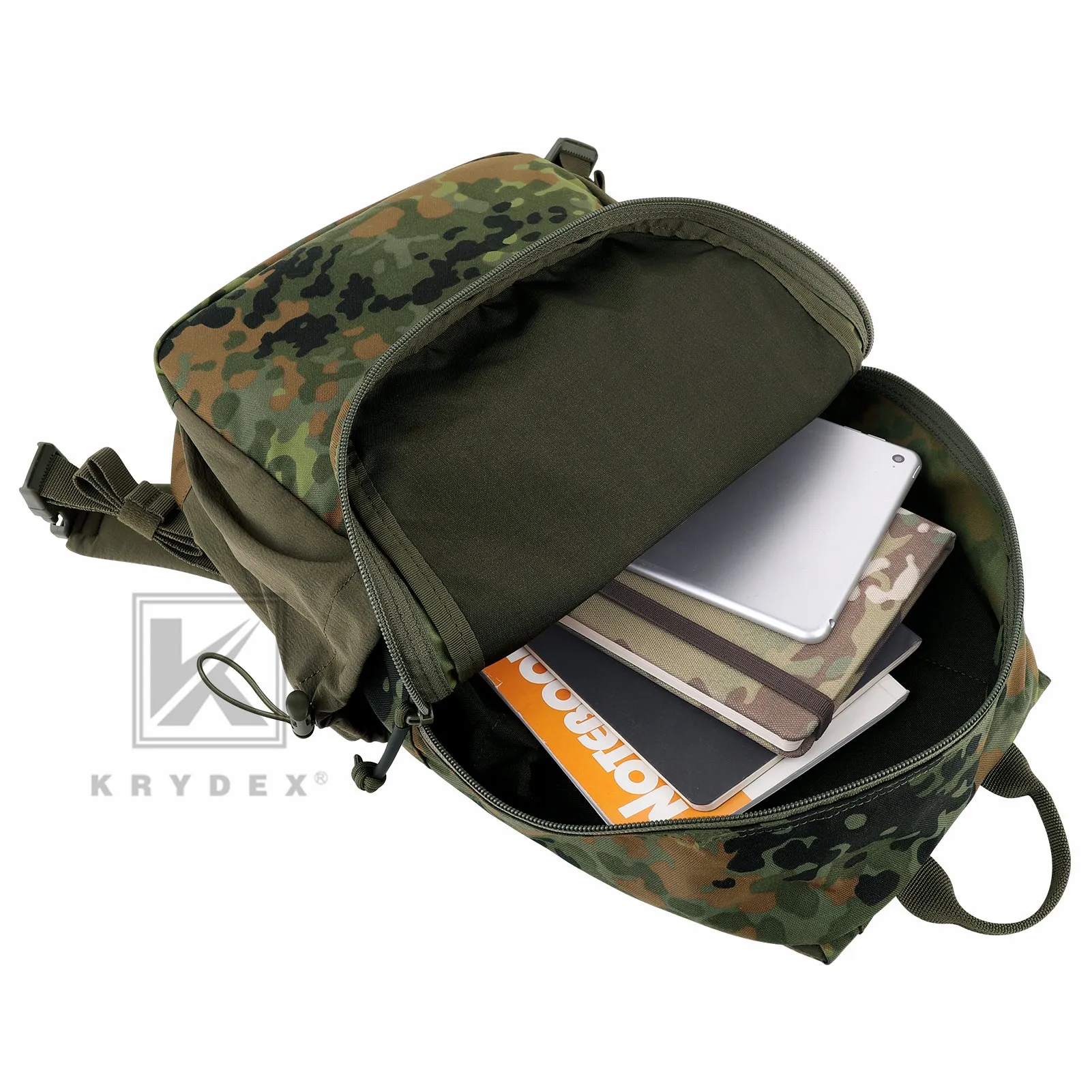 KRYDEX 14L Tactical Daypack Outdoor EDC Backpack Travel Lightweight Waterproof