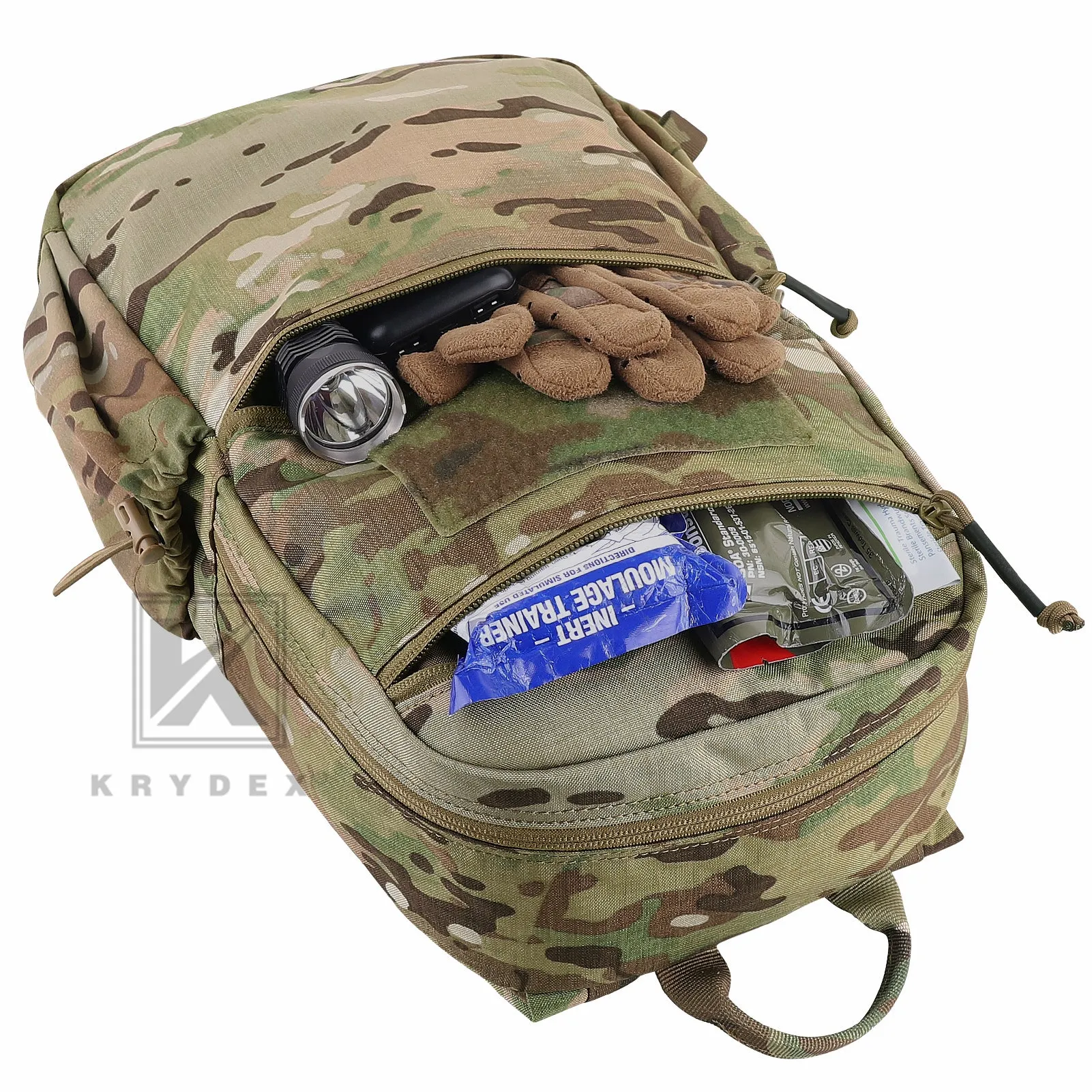 KRYDEX 14L Tactical Daypack Outdoor EDC Backpack Travel Lightweight Waterproof