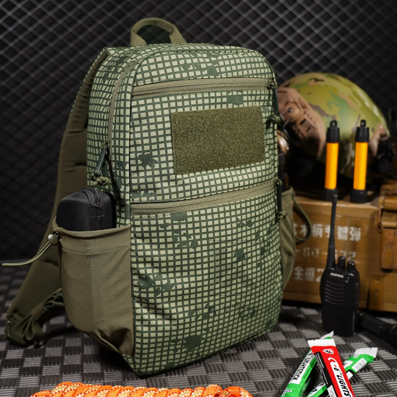 KRYDEX 14L Tactical Daypack Outdoor EDC Backpack Travel Lightweight Waterproof