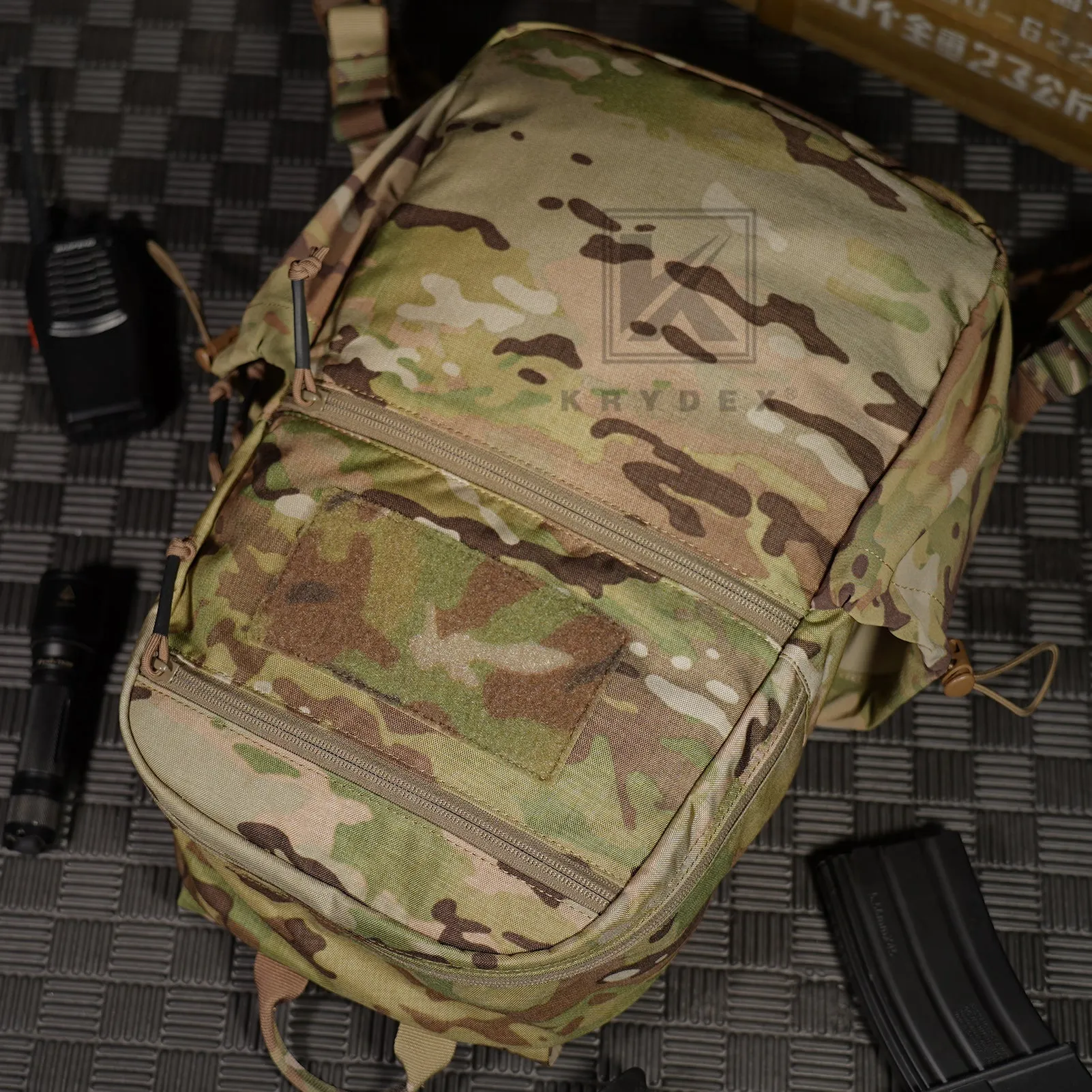 KRYDEX 14L Tactical Daypack Outdoor EDC Backpack Travel Lightweight Waterproof