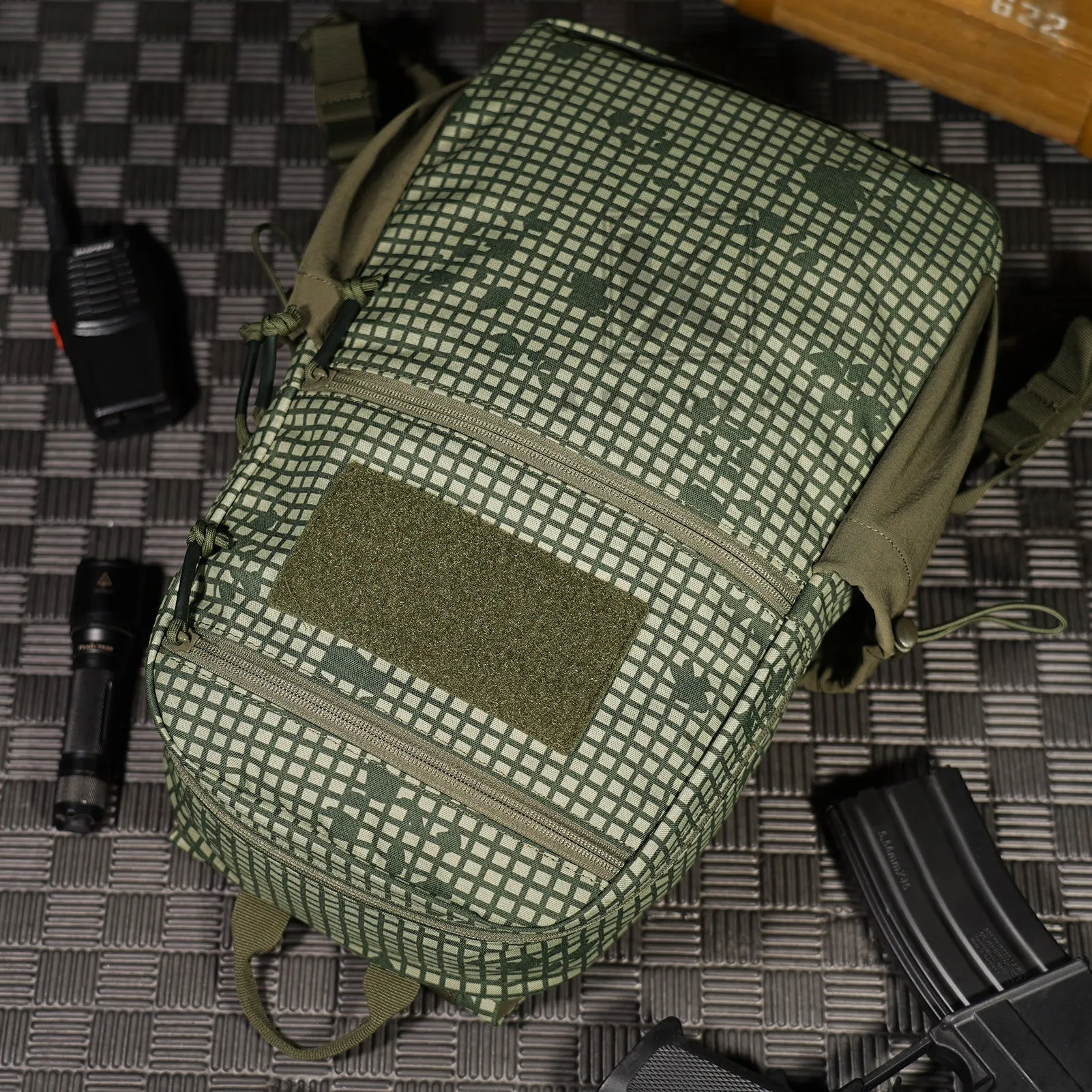 KRYDEX 14L Tactical Daypack Outdoor EDC Backpack Travel Lightweight Waterproof