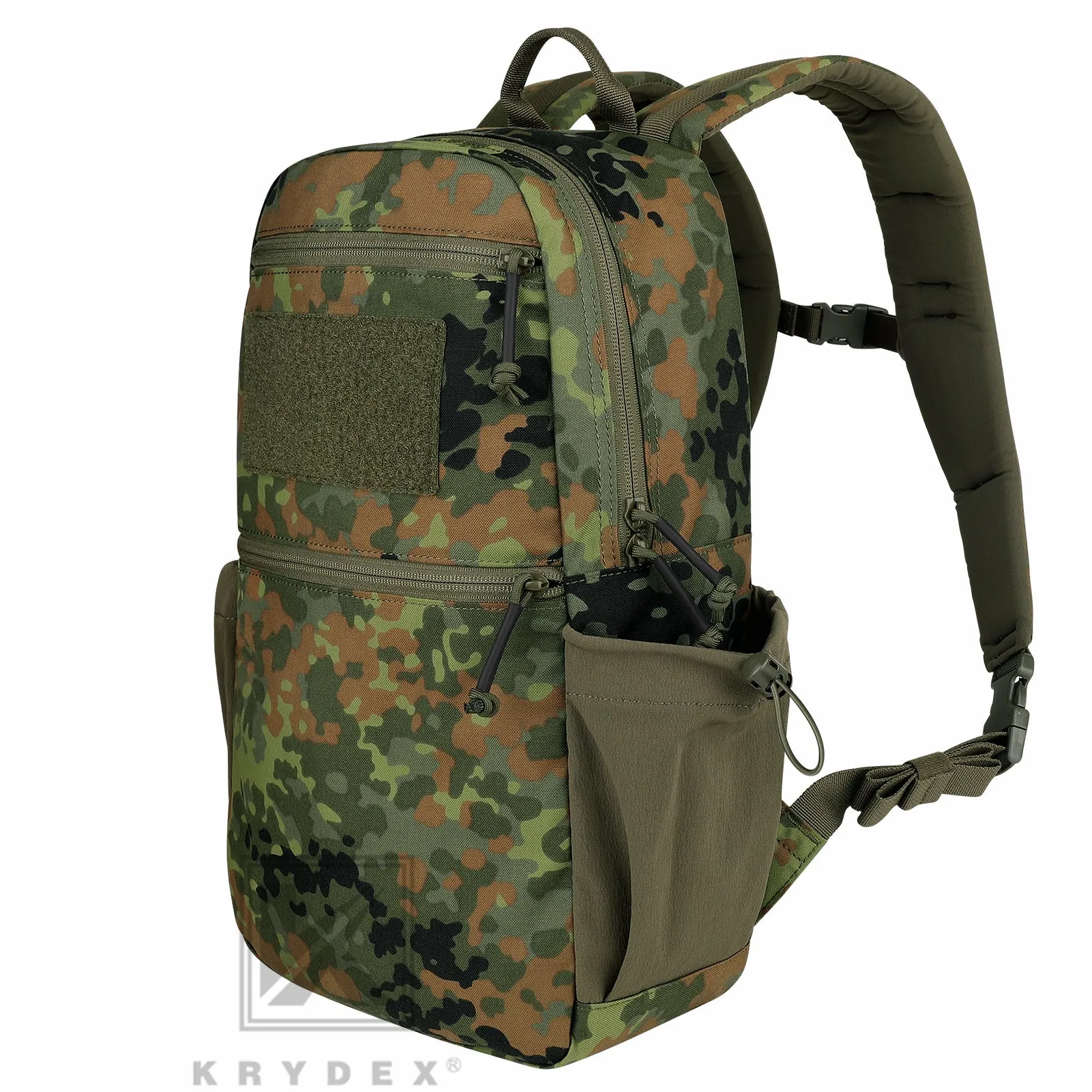 KRYDEX 14L Tactical Daypack Outdoor EDC Backpack Travel Lightweight Waterproof