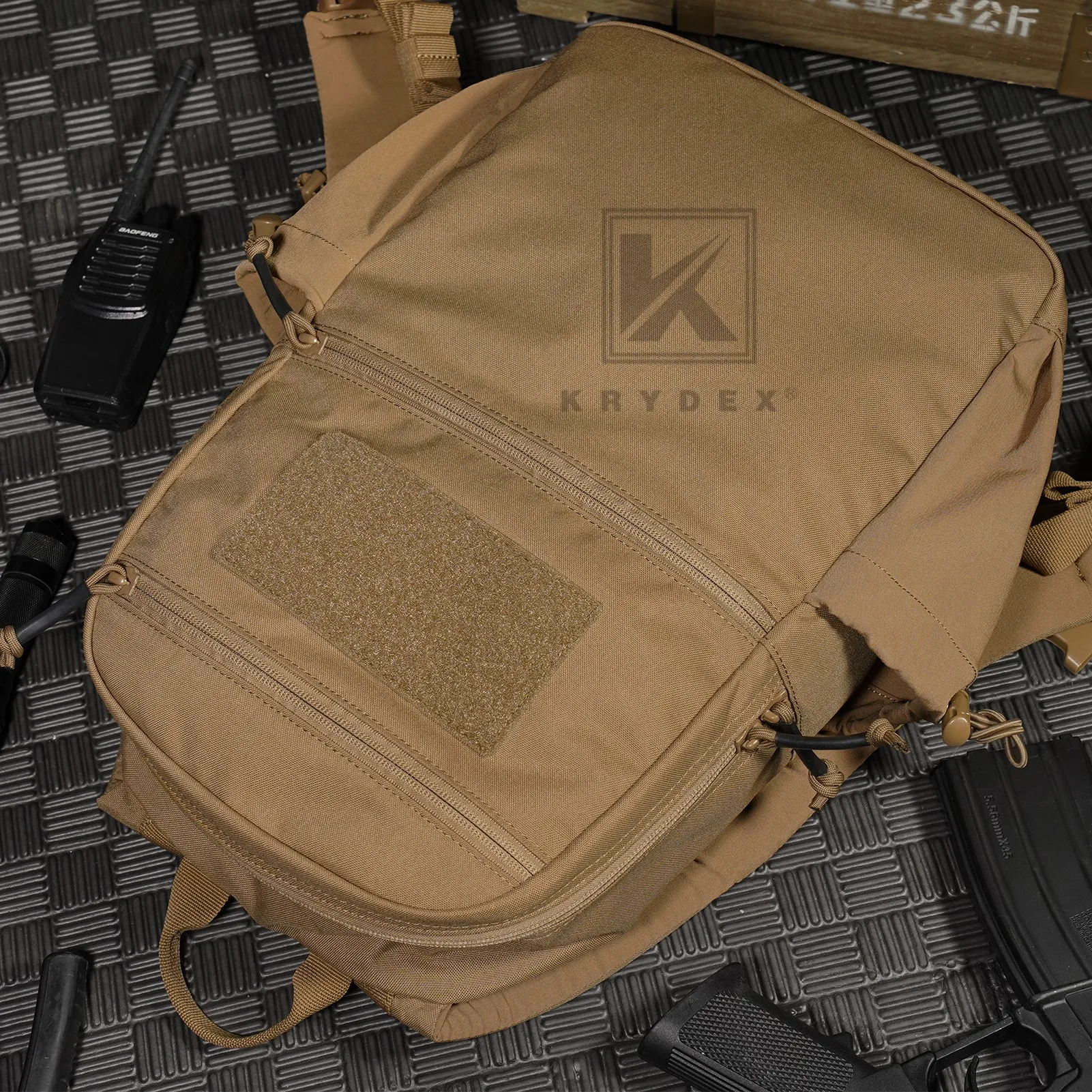 KRYDEX 14L Tactical Daypack Outdoor EDC Backpack Travel Lightweight Waterproof