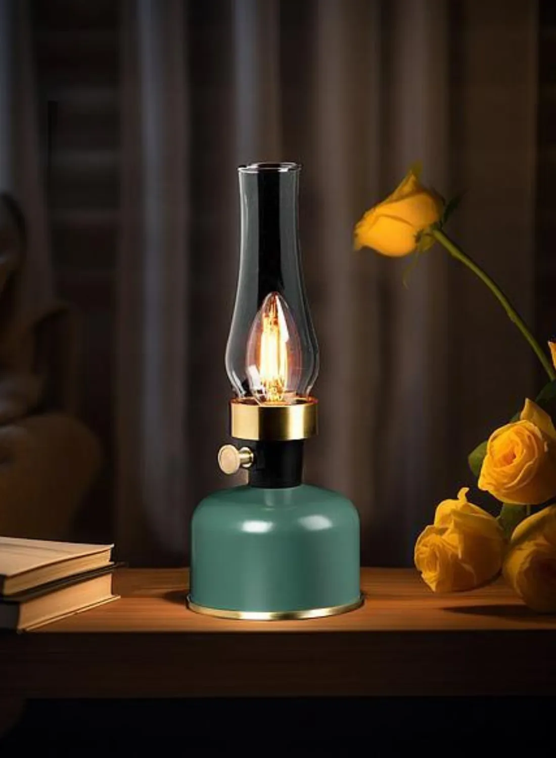 Lantern Led Lamp with Chimney