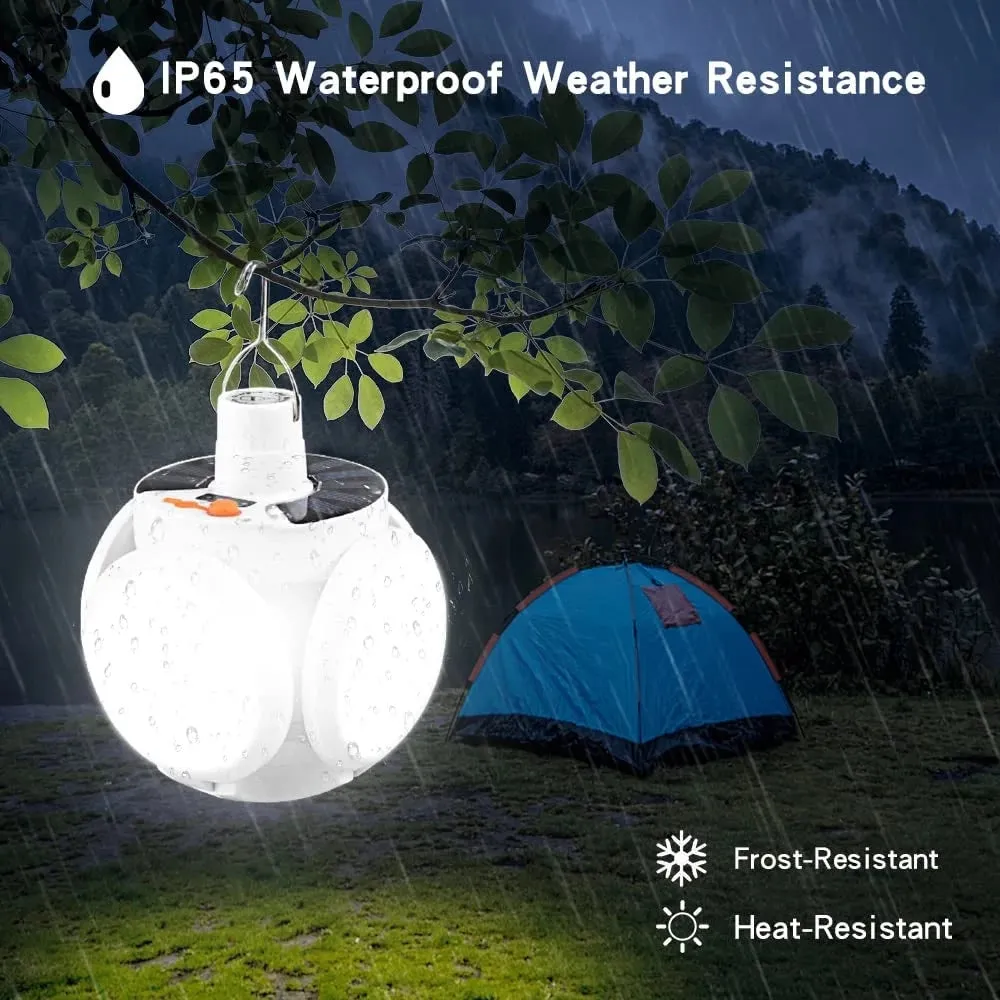LED Solar/USB Light Football Lantern Lamp