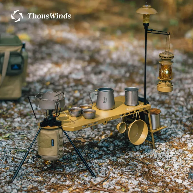 Light Folding Table for Camping, Beach, and Road Trips - Durable Aluminum Alloy, Portable, and Comfortable