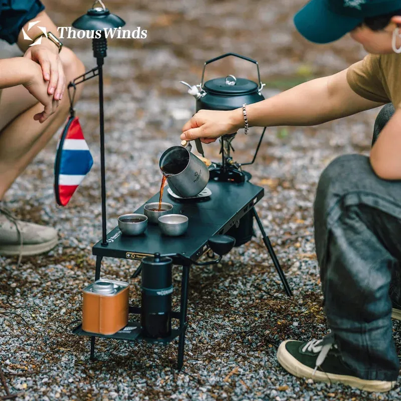 Light Folding Table for Camping, Beach, and Road Trips - Durable Aluminum Alloy, Portable, and Comfortable
