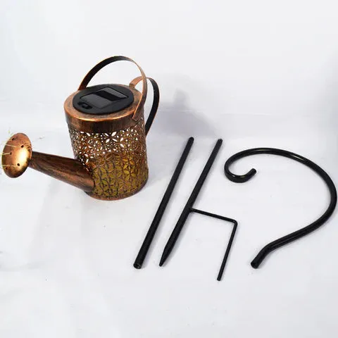 Light-up watering can lantern that transforms your garden into a fairy tale 