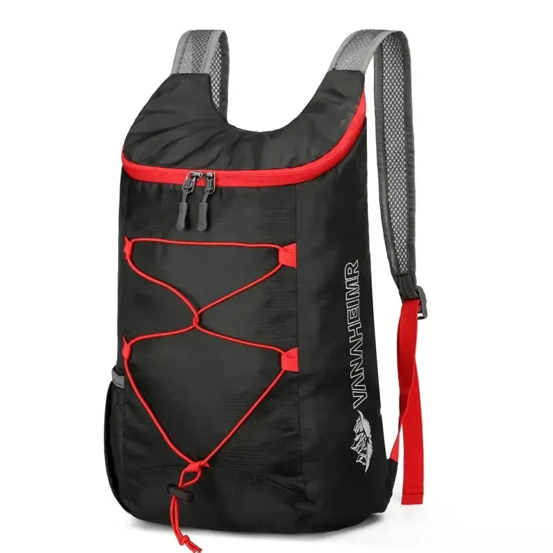 Lightweight Folding Backpack 20L Capacity, Water Resistant, Perfect for Hiking & Travel