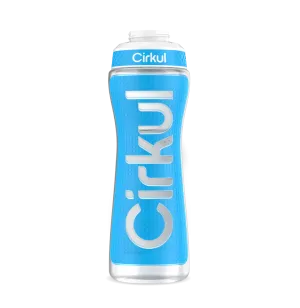 Limited Edition: 22oz. Blue Grip Squeeze Plastic Bottle with Sport Lid