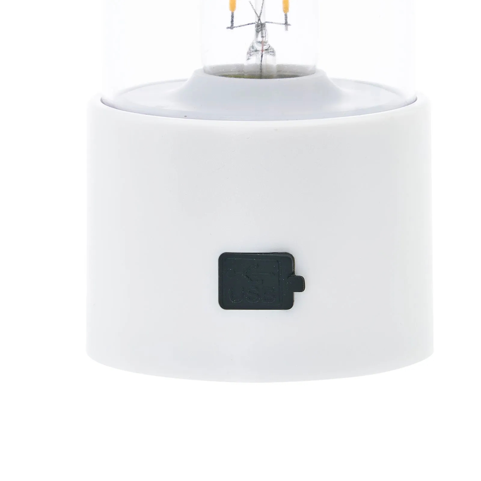 LitezAll Lantern with Dimmable Warm White Filament LED