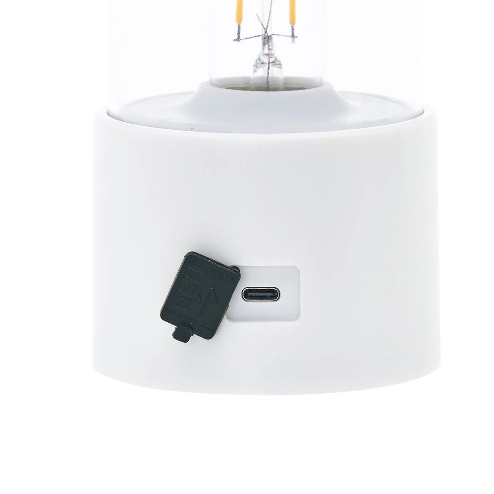 LitezAll Lantern with Dimmable Warm White Filament LED