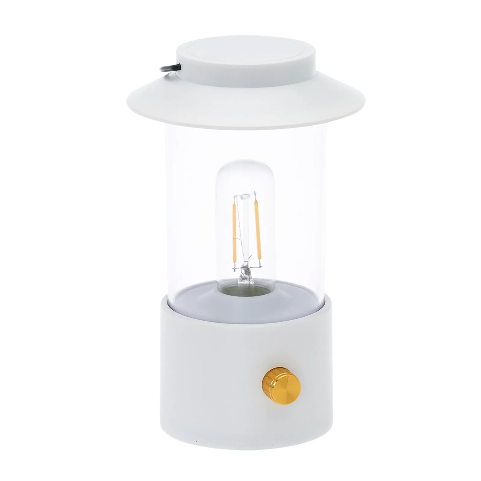LitezAll Lantern with Dimmable Warm White Filament LED