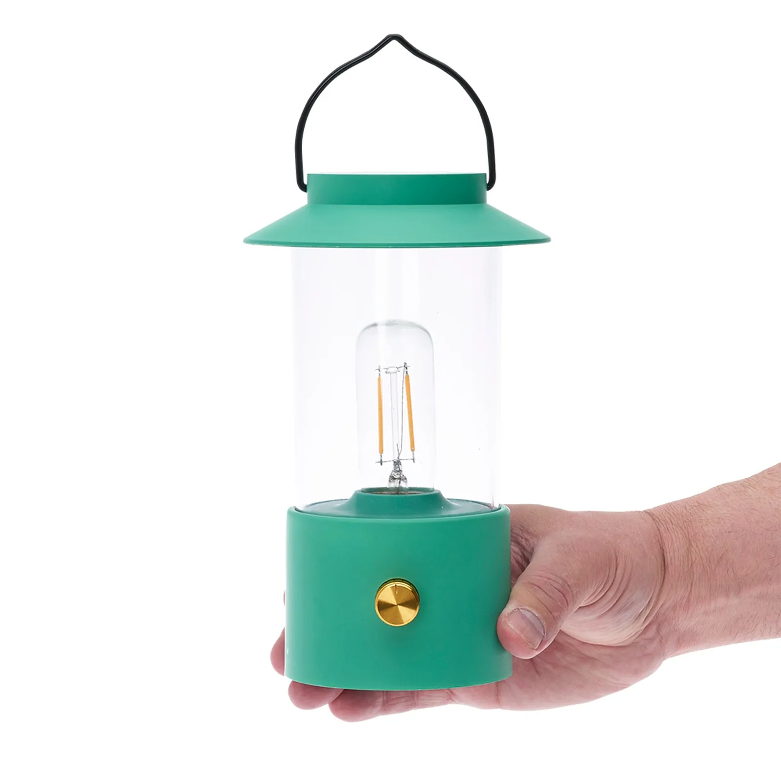LitezAll Lantern with Dimmable Warm White Filament LED
