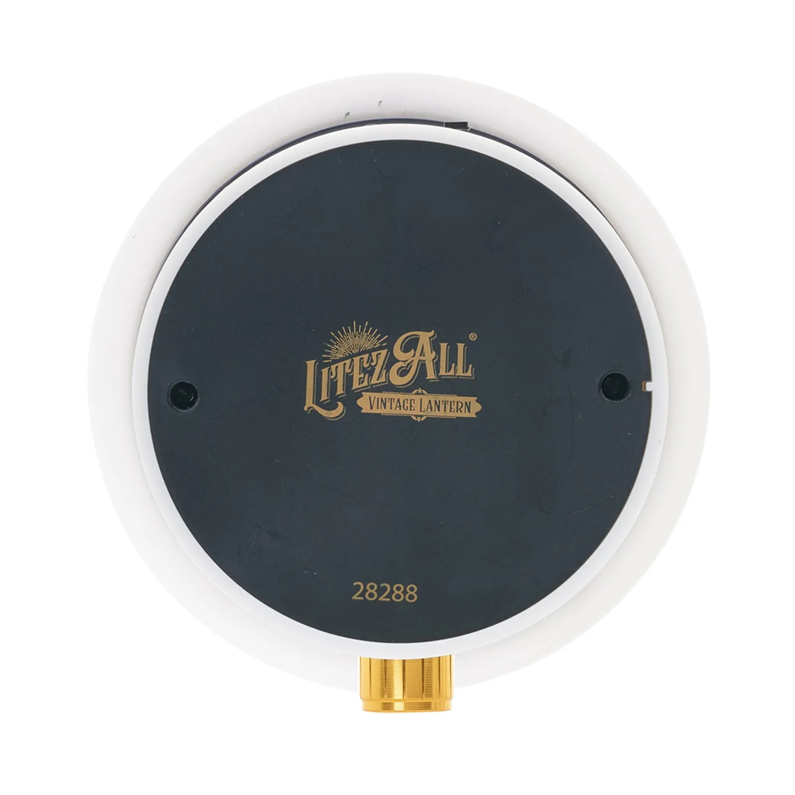 LitezAll Lantern with Dimmable Warm White Filament LED