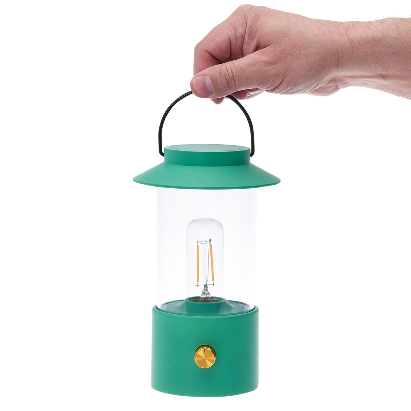 LitezAll Lantern with Dimmable Warm White Filament LED