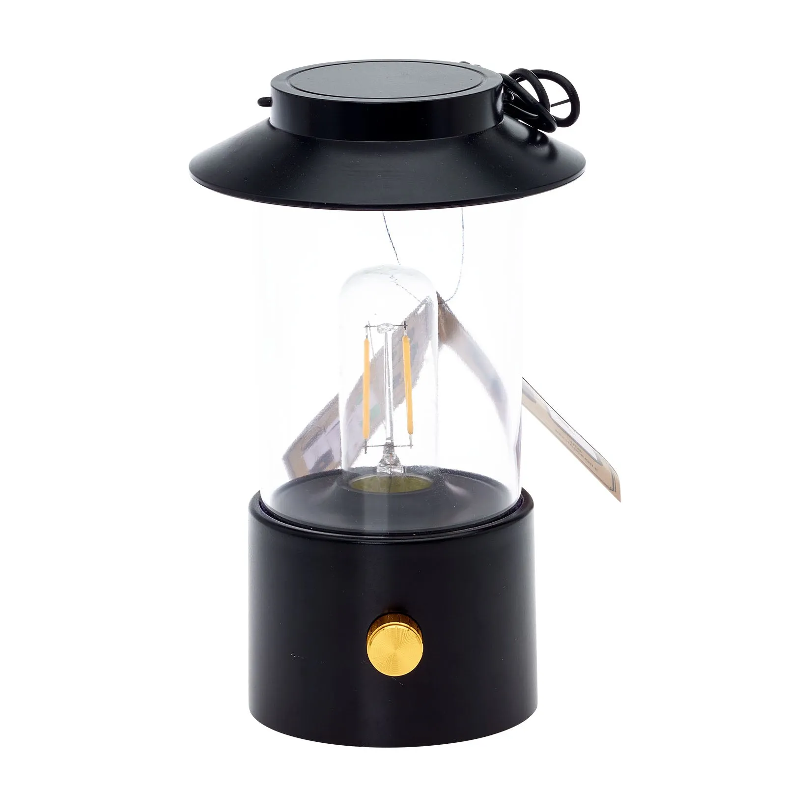 LitezAll Lantern with Dimmable Warm White Filament LED