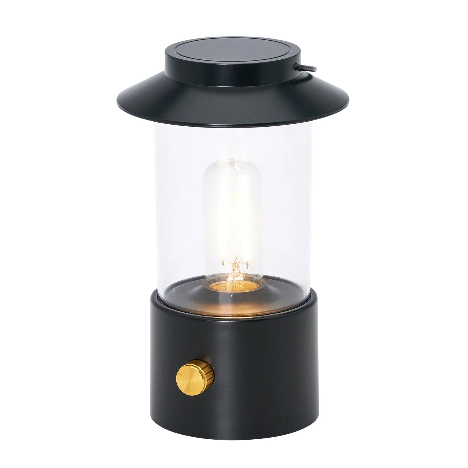 LitezAll Lantern with Dimmable Warm White Filament LED