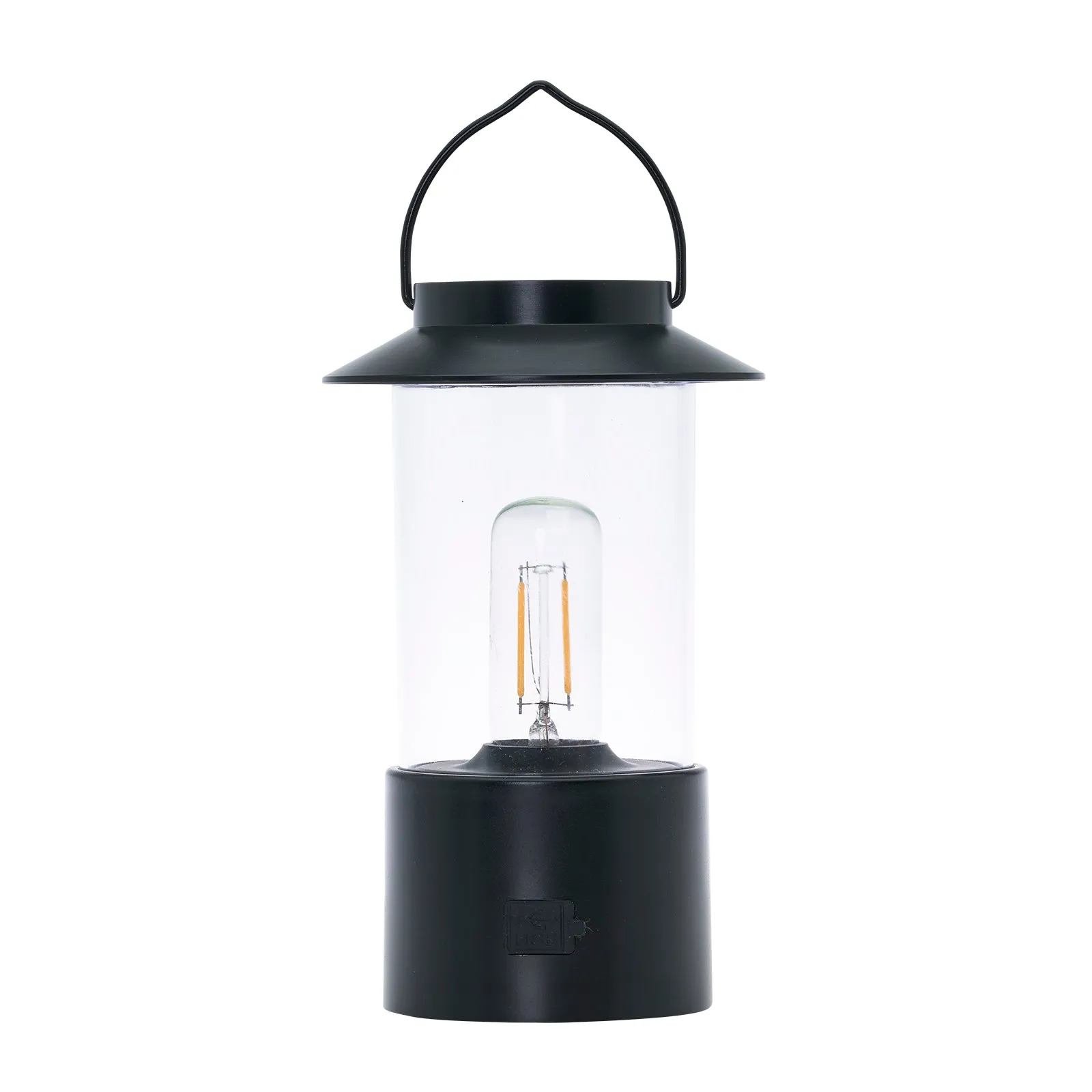 LitezAll Lantern with Dimmable Warm White Filament LED