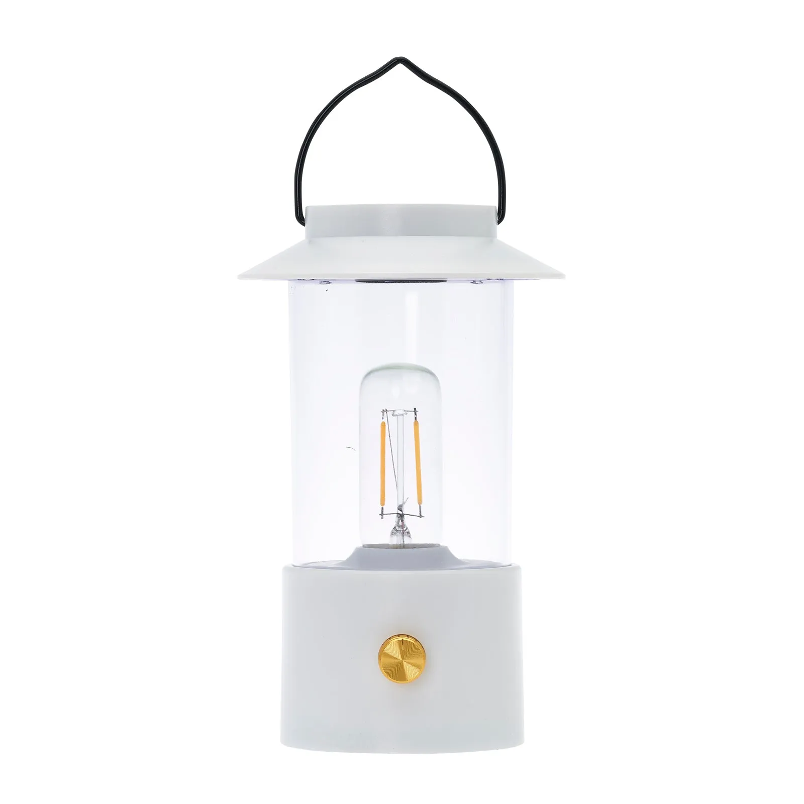 LitezAll Lantern with Dimmable Warm White Filament LED