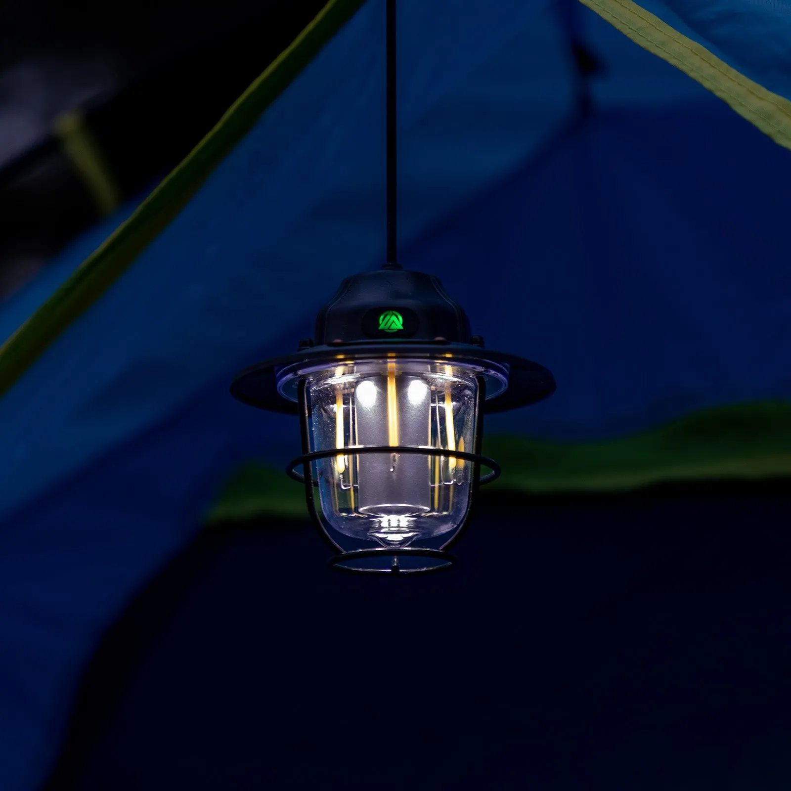 LitezAll Rechargeable Pine Cone Lantern 4 Light Modes