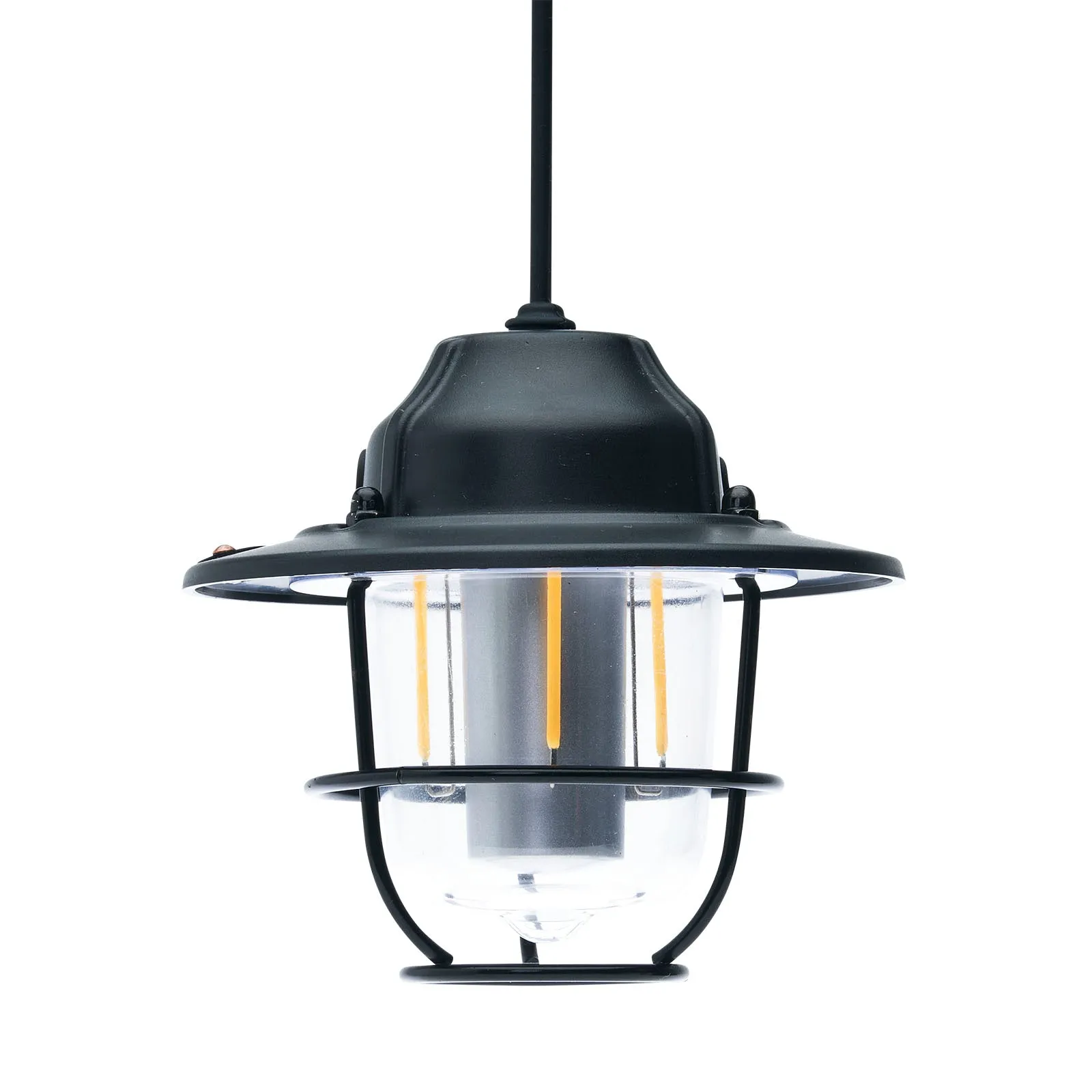 LitezAll Rechargeable Pine Cone Lantern 4 Light Modes
