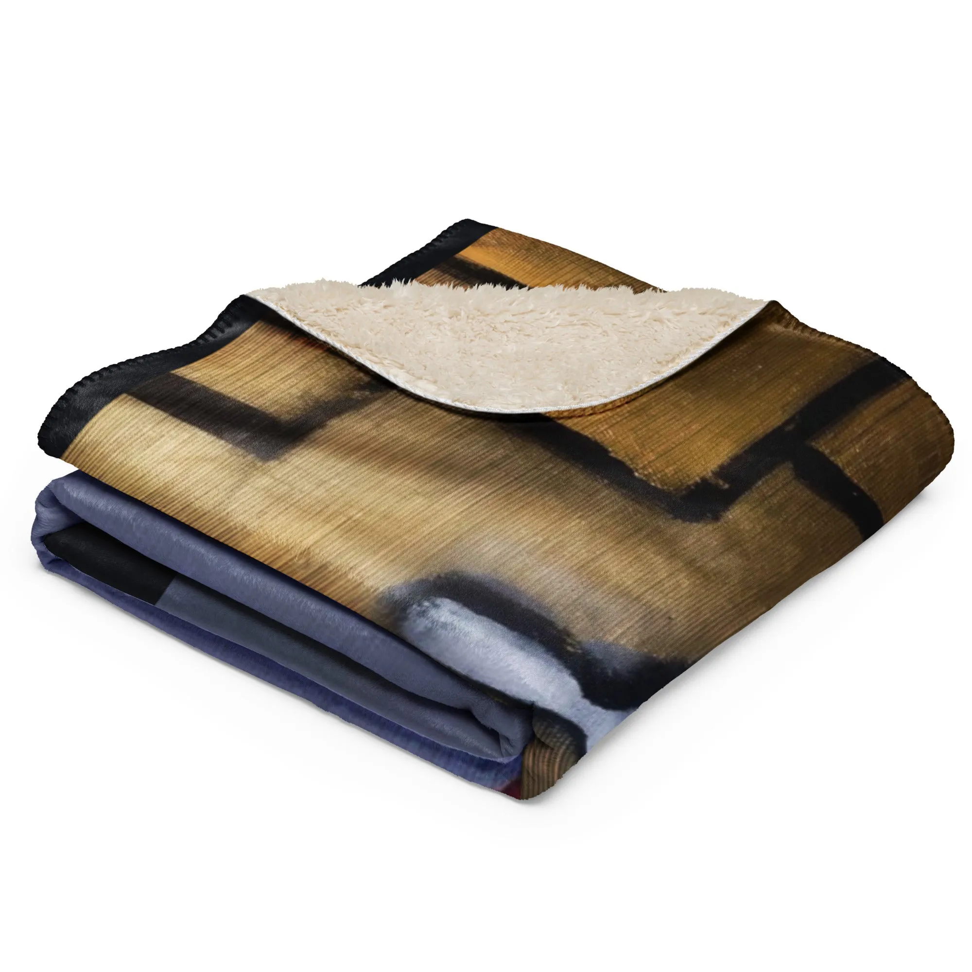 LONELINESS Sherpa Blanket