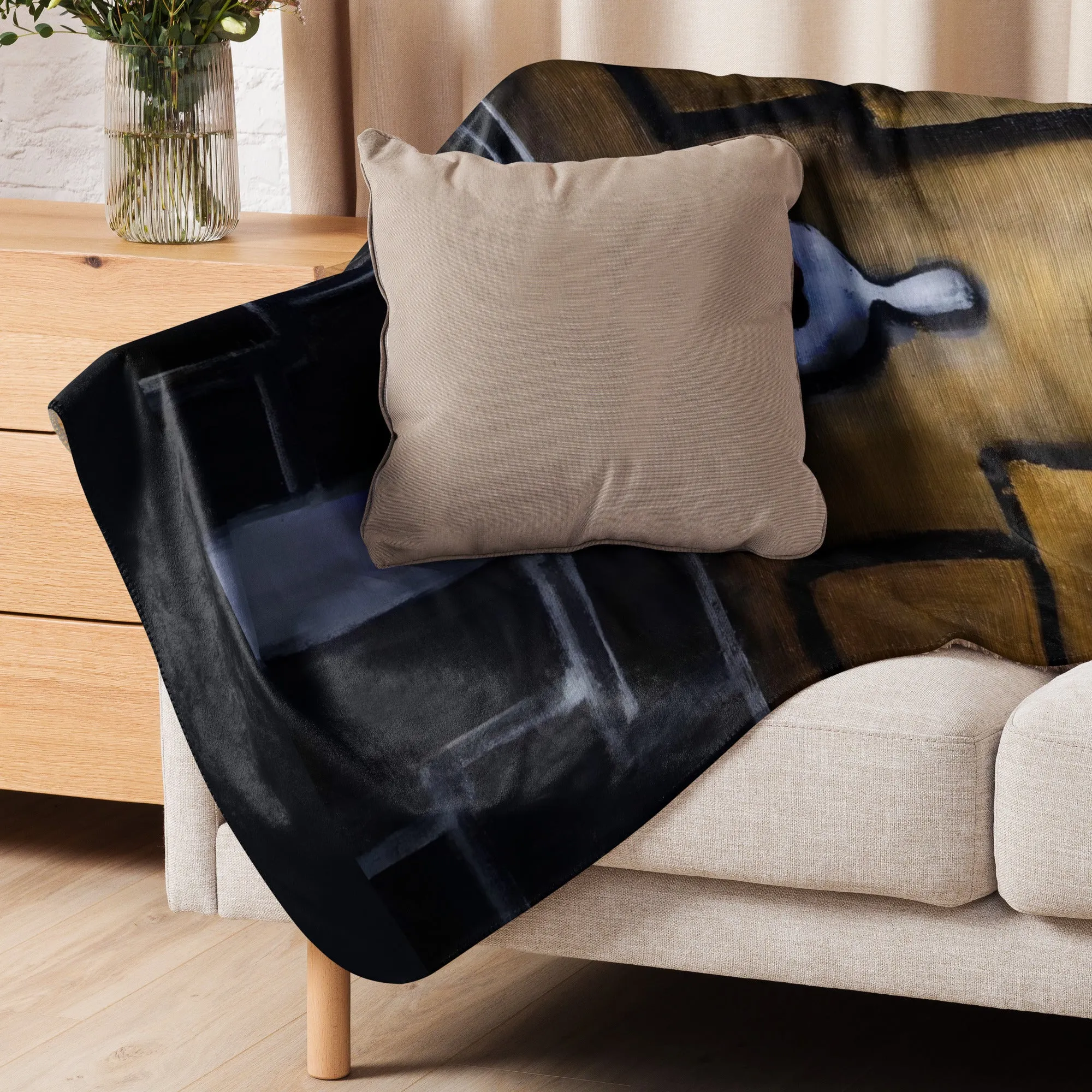 LONELINESS Sherpa Blanket