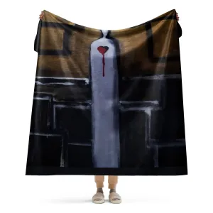 LONELINESS Sherpa Blanket