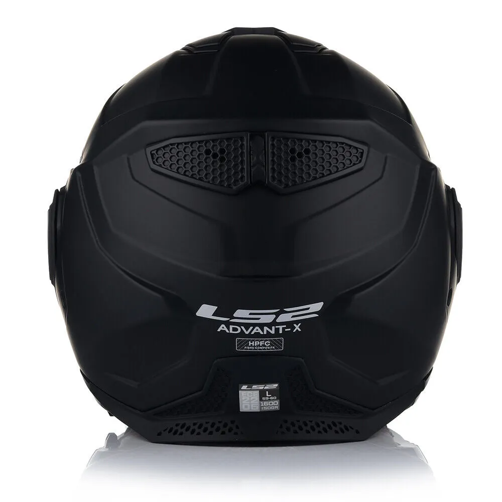 LS2 FF901 ADVANT X Flip Front Helmet - Matt Black