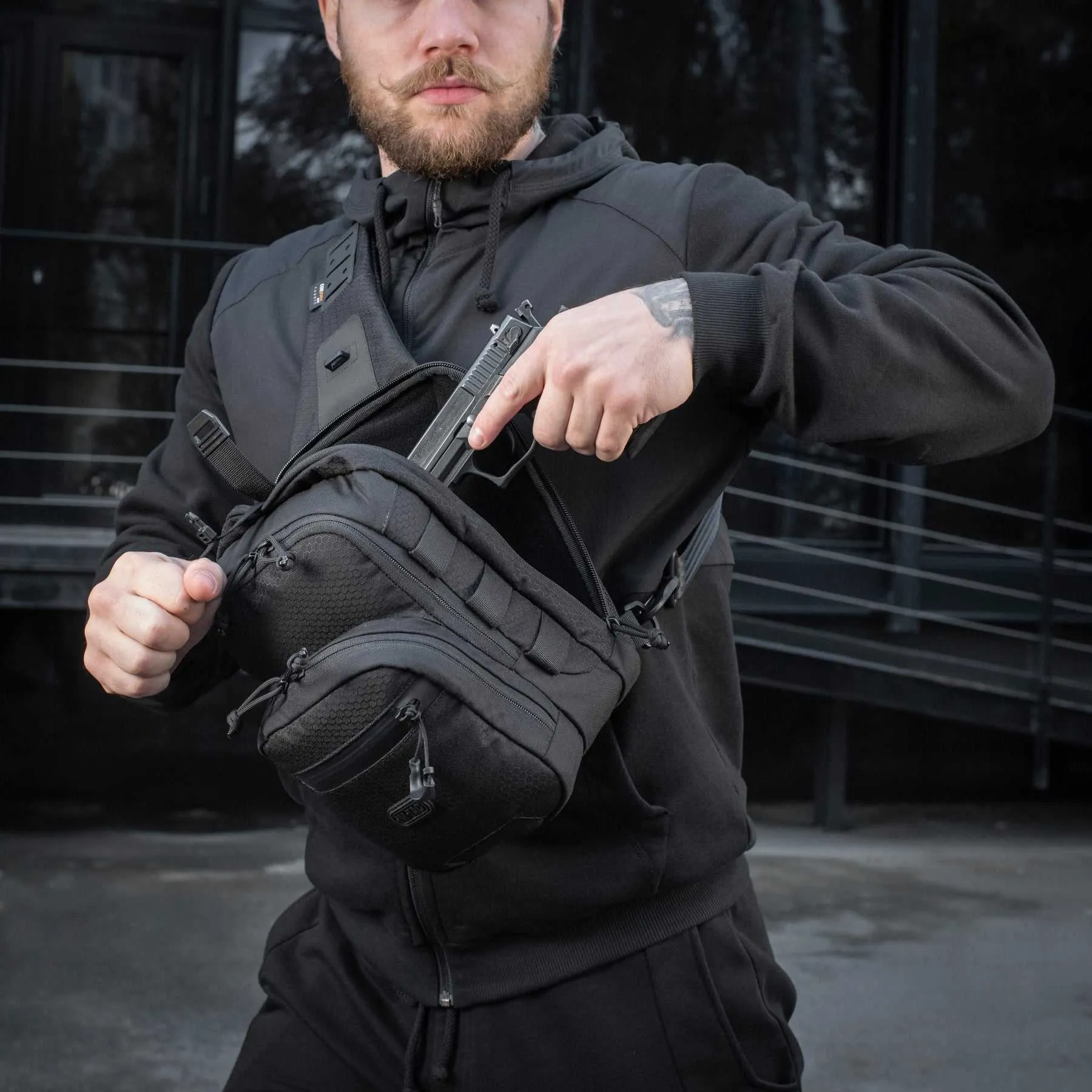 M-Tac Cross Bag Slim Elite Hex