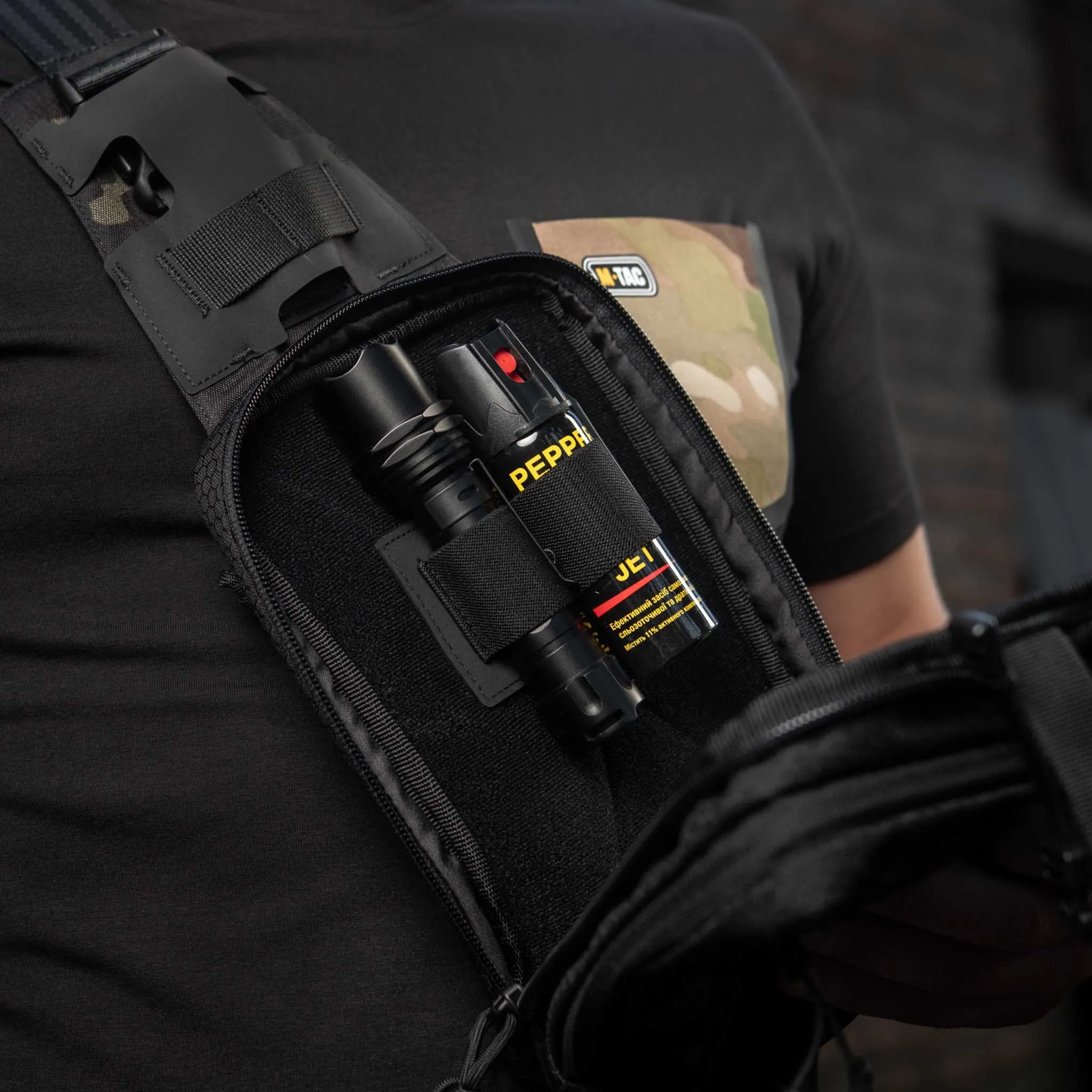 M-Tac Insert Modular Small (2 sections) Black