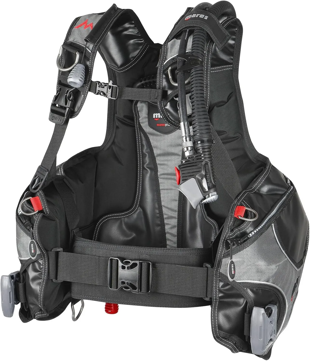 Mares Rock Pro BCD - Unisex Durable Lightweight Scuba Diving with Integrated Quick Release Weight System
