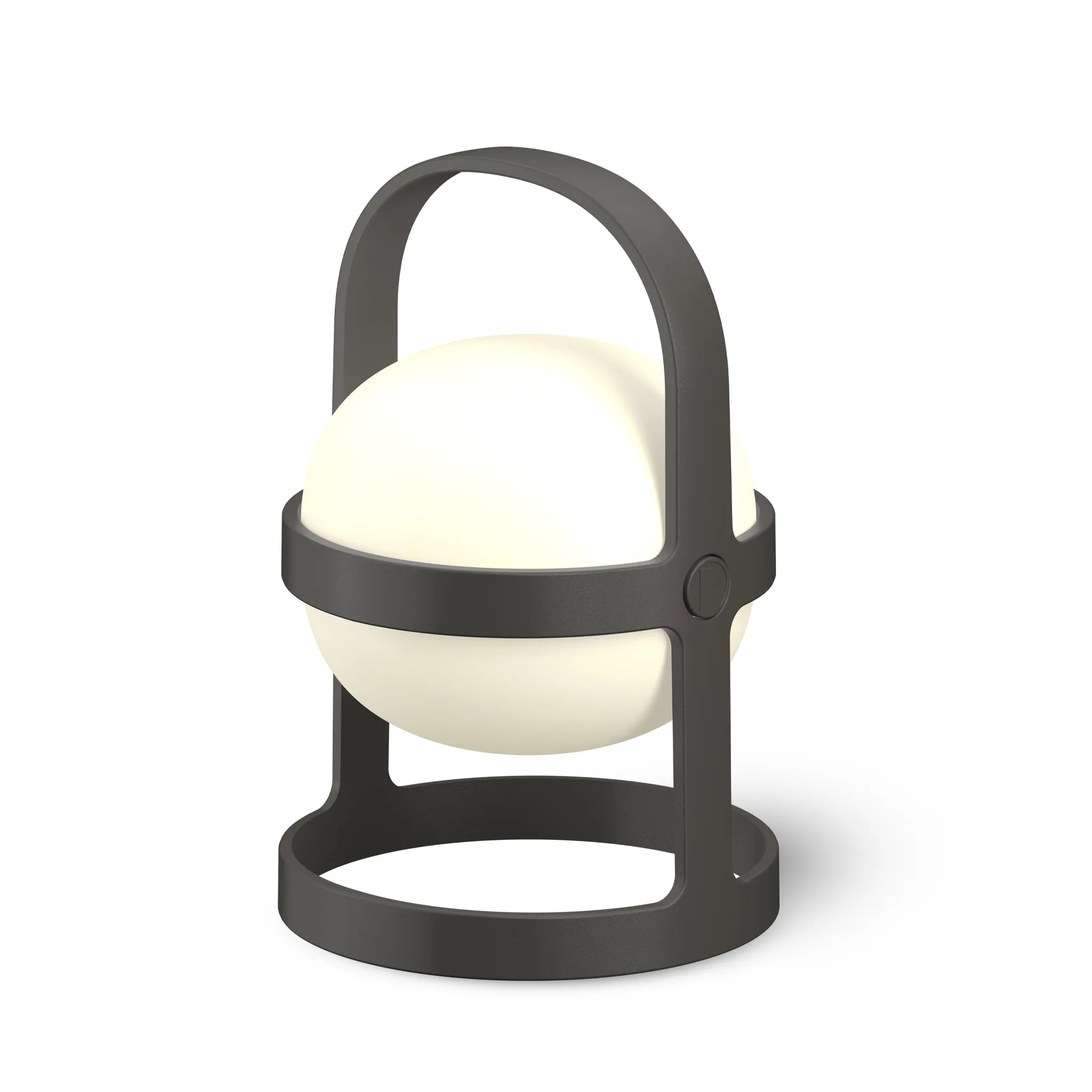 Medium Soft Spot Solar Lantern: Slate