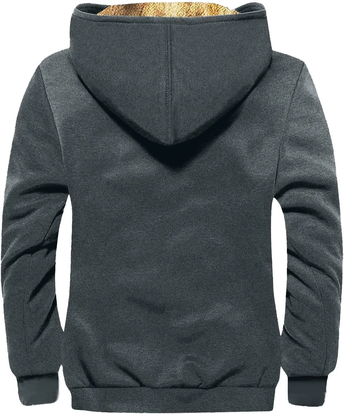 Men's Long Winter Coat Heavyweight Down Jacket Winter Warm Tactical Jackets Casual Zipper Casual Hoodies Plus Size