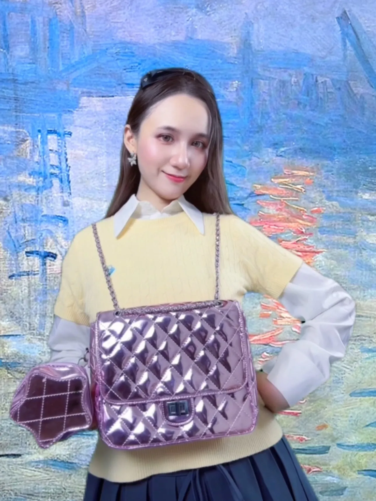 Metallic Muse Backpack