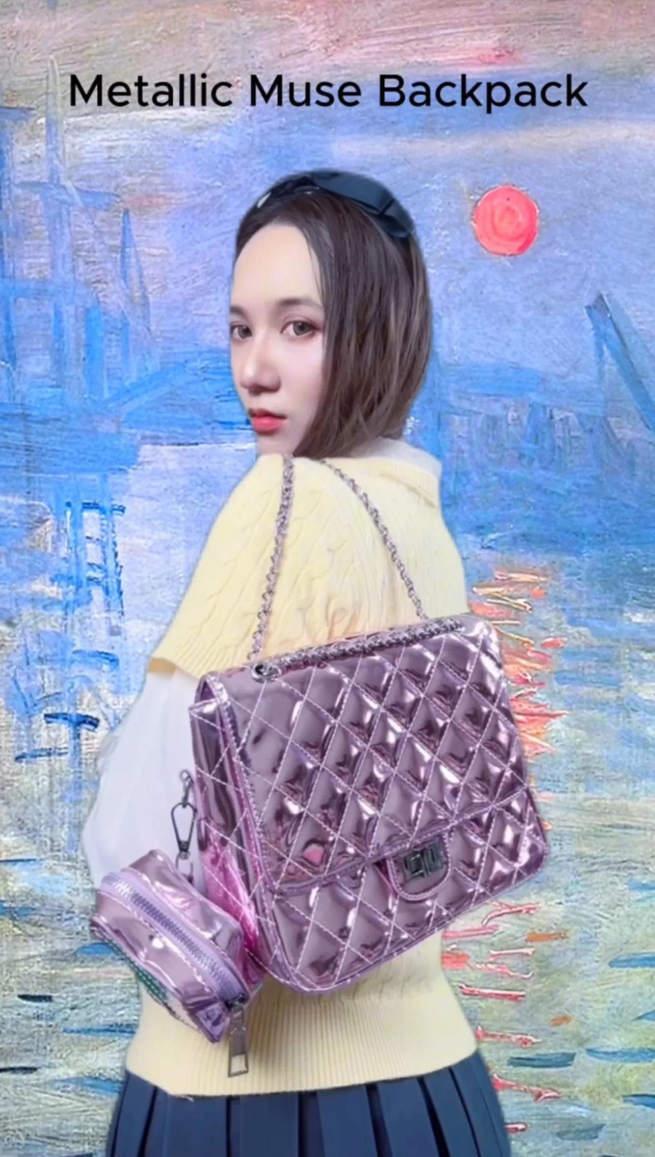 Metallic Muse Backpack
