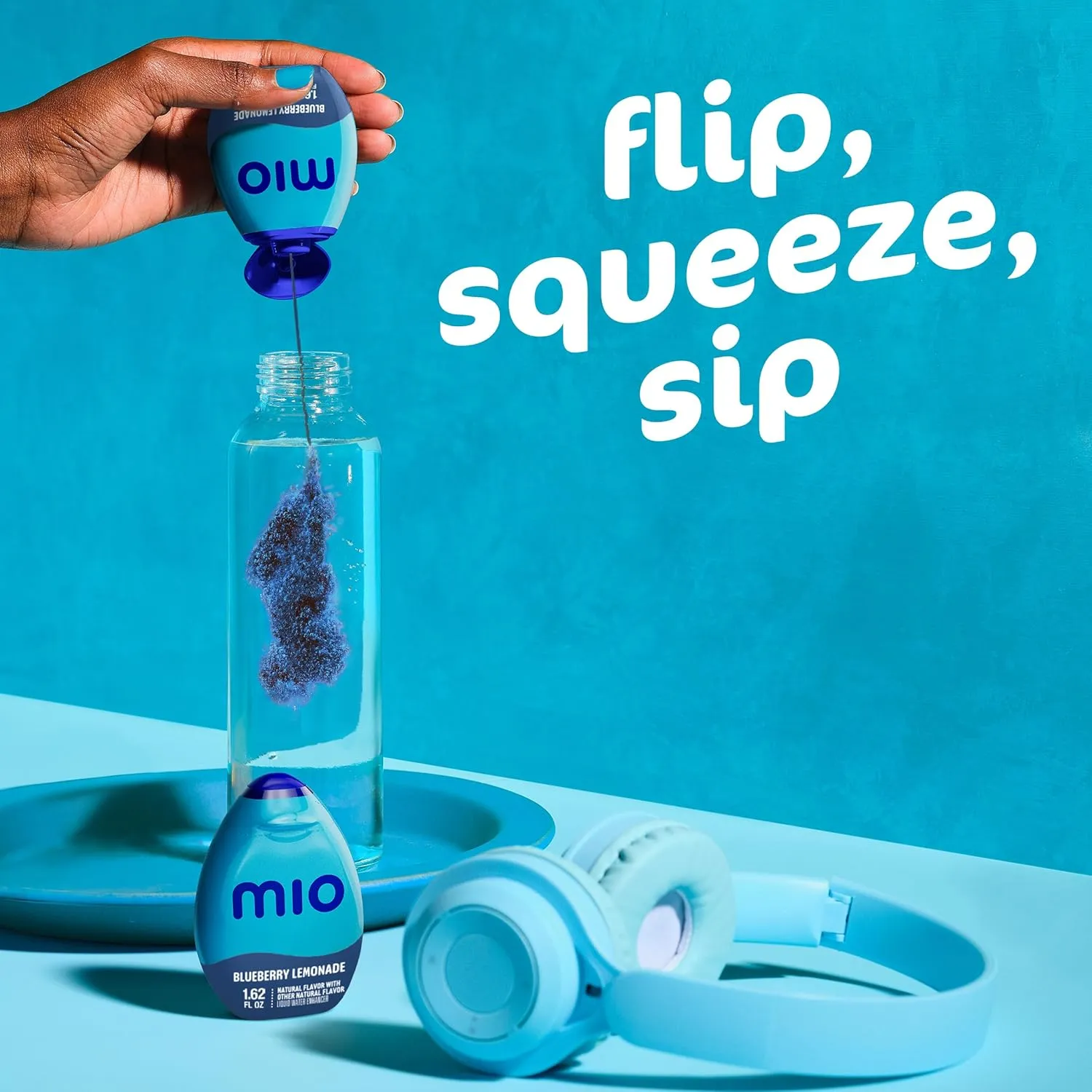 Mio Liquid Water Enhancer, Blueberry Lemonade, 1.62 OZ, (Pack of 6)